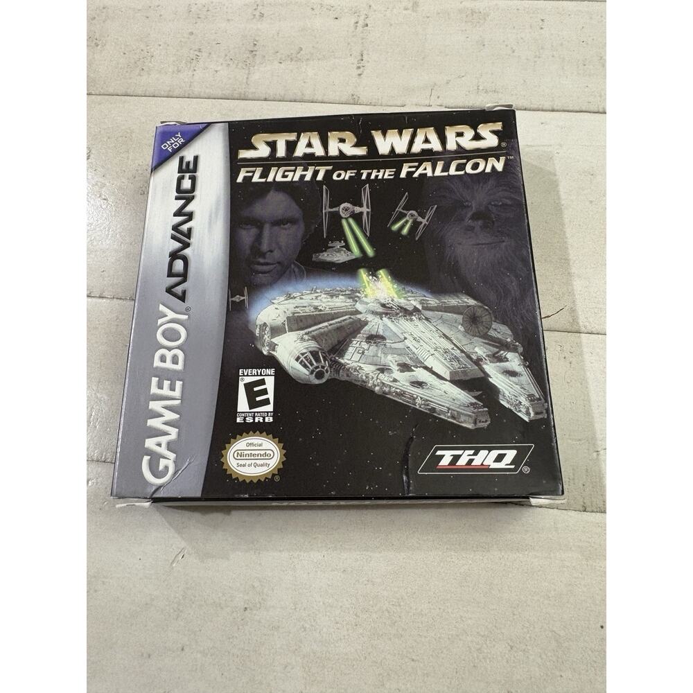 Star Wars: Flight of the Falcon - Game Boy Advance GBA Game 😎🤑